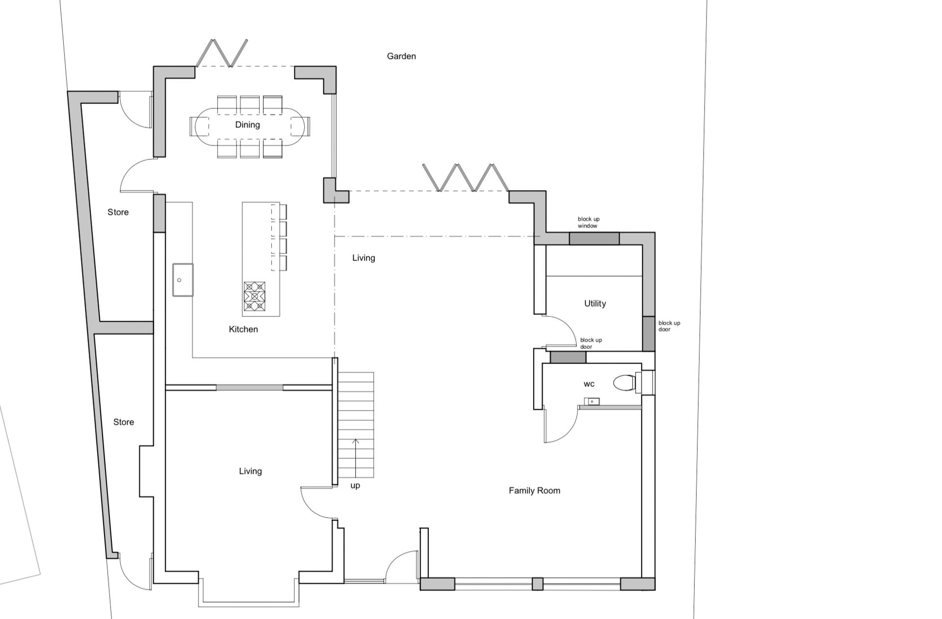 Larch Architects Willowbank Road - Drawings